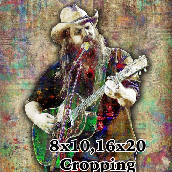 Chris Stapleton 12x18in County Poster - Picture 5 of 5